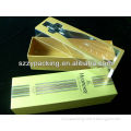 lid and base wine glass packaging boxes with inner tray